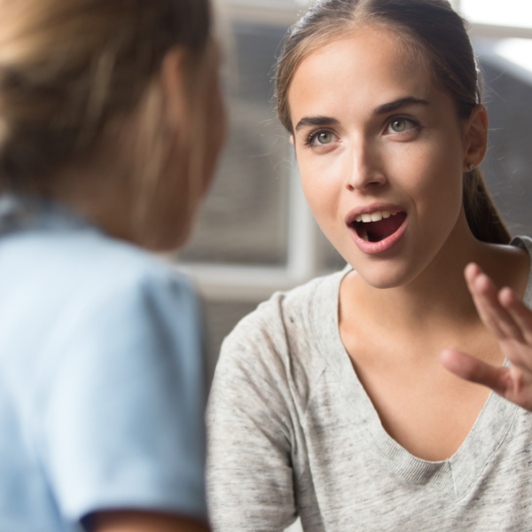 Hard to speak 600x600